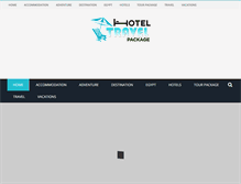 Tablet Screenshot of hoteltravelpackage.com